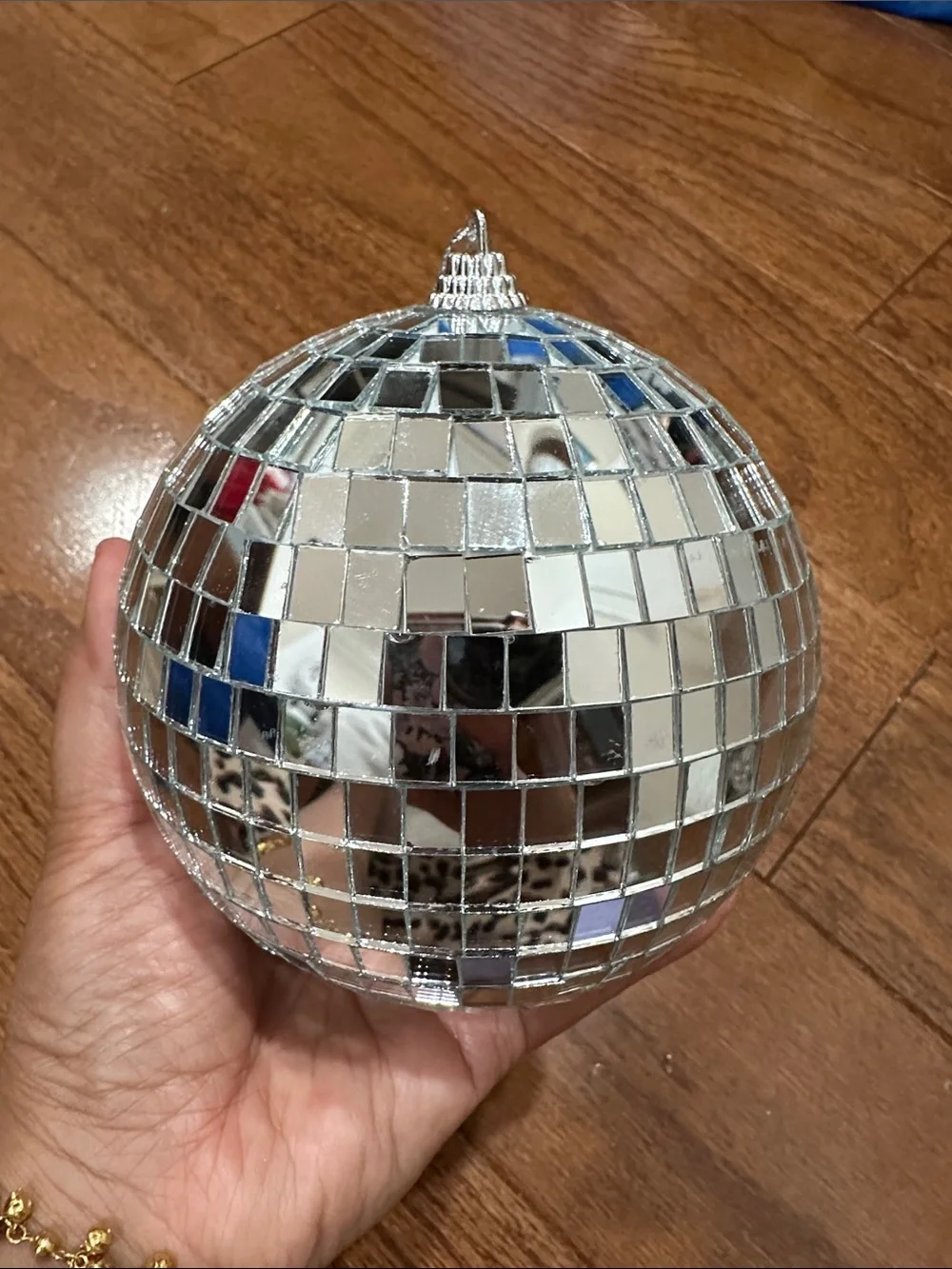 Disco Ball Party Decoration - Silver Mirror Finish